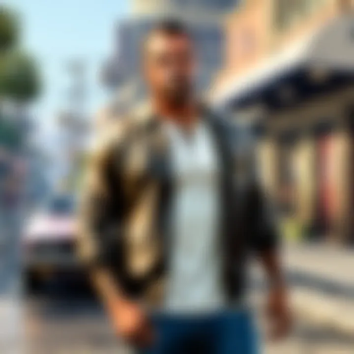 Social dynamics among players in GTA V mobile community