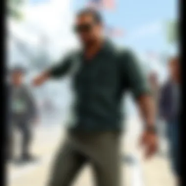 Twitch Prime branding alongside GTA V gameplay