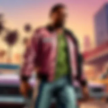 Stunning Visuals of Grand Theft Auto An immersive scene from Grand Theft Auto showcasing stunning graphics.