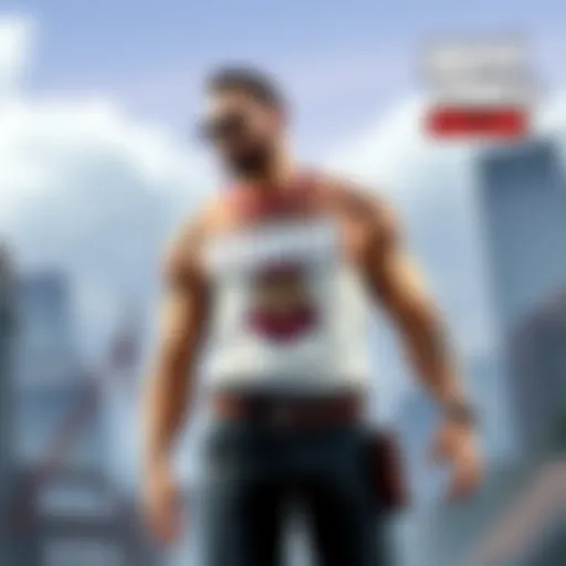 GTA 5 Mobile Gameplay Interface