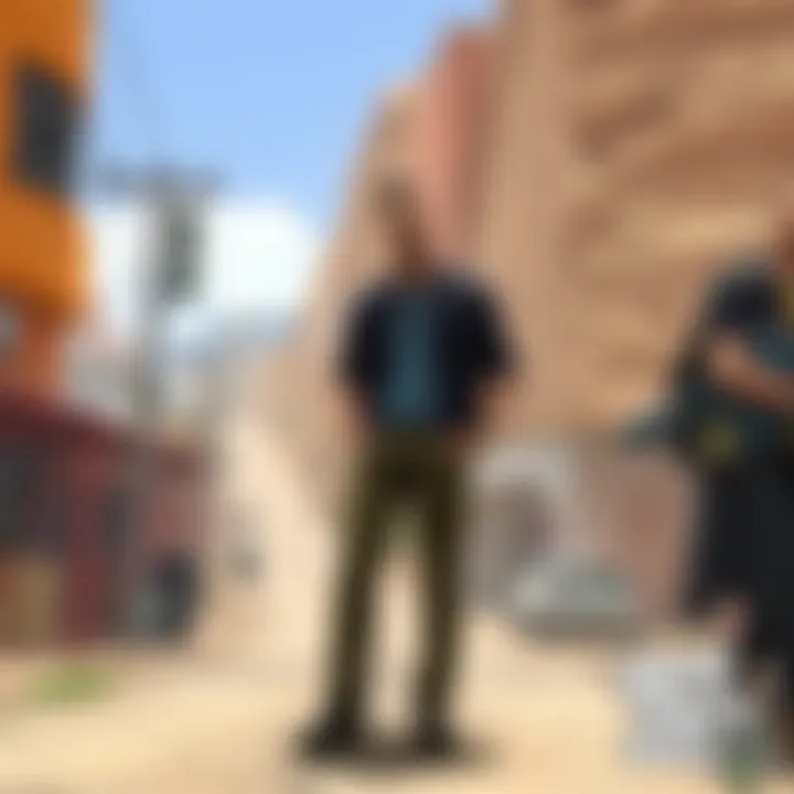 Diverse Locations Map A detailed map of a GTA5 roleplay server illustrating diverse locations