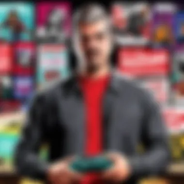 Exciting Gaming Experience Digital illustration symbolizing the excitement and fun of playing Jackbox Party Pack