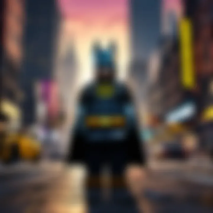 Vibrant Gotham City Setting