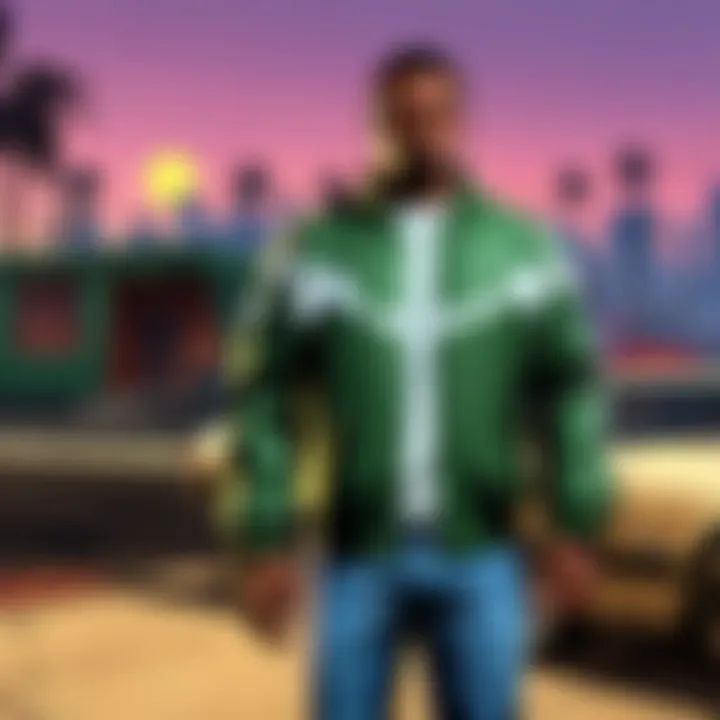 A creative representation of future developments in GTA modding technology.