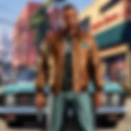 Visual representation of enhanced graphics in GTA on PC