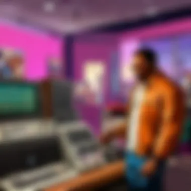 GTA Game Series Radio Station Concept Art