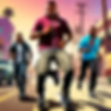 Vibrant Runner 2 Characters Illustration showcasing diverse Runner 2 Game characters