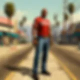 Expansive landscape of San Andreas