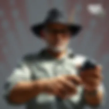 A serene moment of concentration while playing a puzzle game