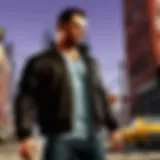 A panoramic view of Liberty City