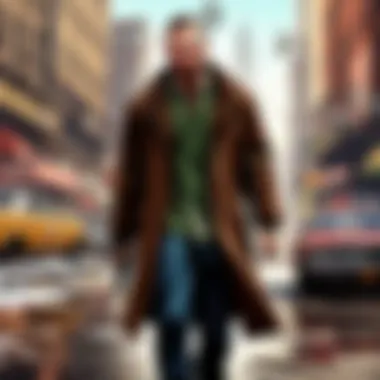 The Journey of Niko Bellic Niko Bellic in a dramatic scene
