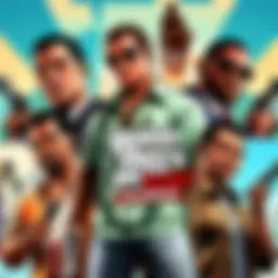 Visual representation of the GTA Trilogy cover art