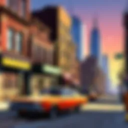 Scenic view of Liberty City