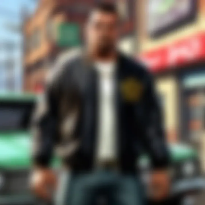 Close-up of in-game customization options highlighting character personalization.