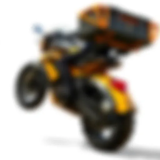 Detailed view of the Rampage Motorcycle Loader showcasing its sleek design.
