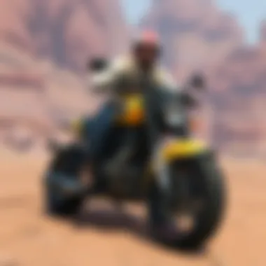 A strategic gameplay screenshot demonstrating effective use of the Rampage Motorcycle Loader.