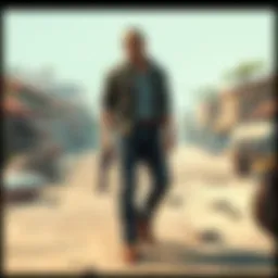 A vibrant landscape from a popular grinding game showcasing its immersive environment