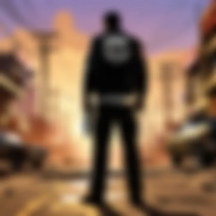 A symbolic representation of power dynamics in the GTA universe