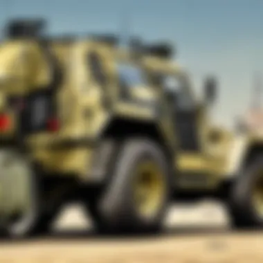 Realistic Military Equipment in Army Simulation Game