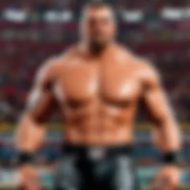 Detailed character customization in WWE gaming on Xbox 360