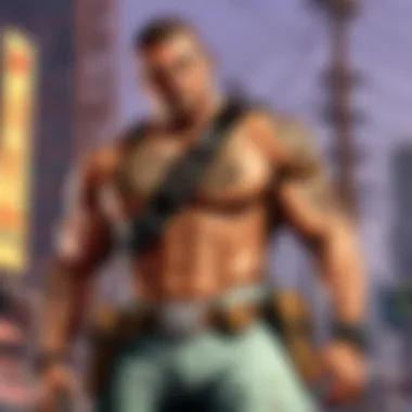 Fantasy character wielding a magical sword