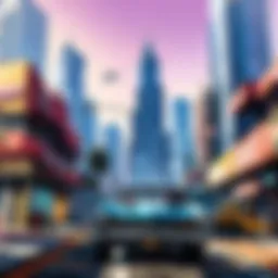 A futuristic cityscape in Far Cry 6 CD Key
