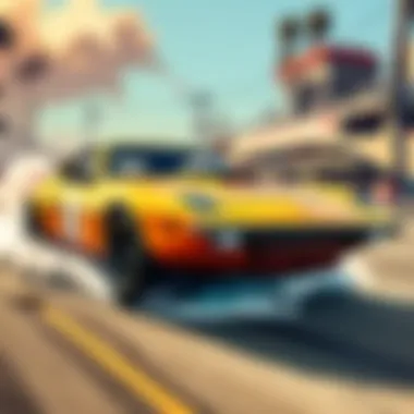 Thrilling Racing Experience Dynamic racing scene featuring gofast boats in GTA