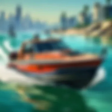 Player strategies showcasing gofast boats in action