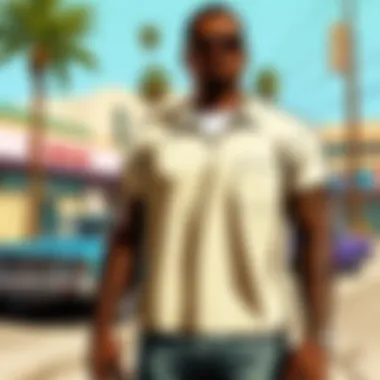 Reflection of Social Issues in Gameplay A scene depicting social issues reflected in the game