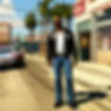The vibrant city of San Andreas showcasing its diverse environments