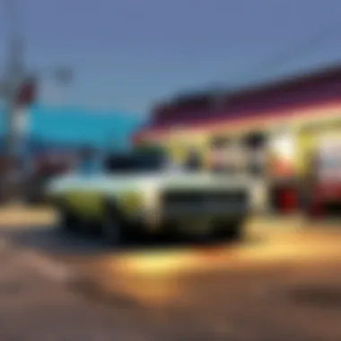 Grove Street Auto characters interacting during a mission
