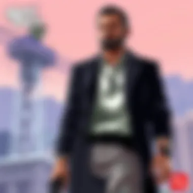 Close-up of GTA 5 PS4 disc showcasing its design