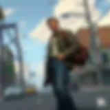 A breathtaking view of the sprawling cityscape in GTA