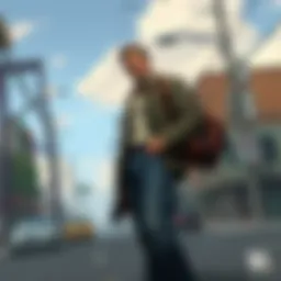 A breathtaking view of the sprawling cityscape in GTA