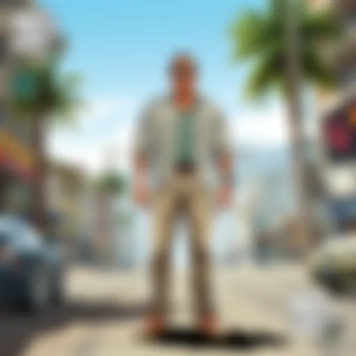 Player Choices in Grand Theft Auto's Narrative A player making choices that impact the GTA storyline