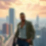 Immersive cityscape of Los Santos