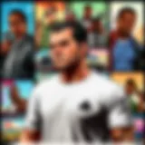 GTA game covers showcasing various editions