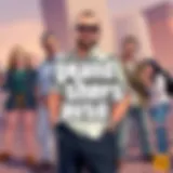 Diverse editions of Grand Theft Auto displayed