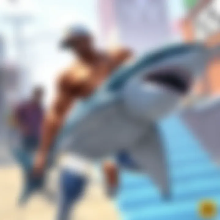 Overview of GTA Shark Card Features Visual representation of GTA Shark Card features