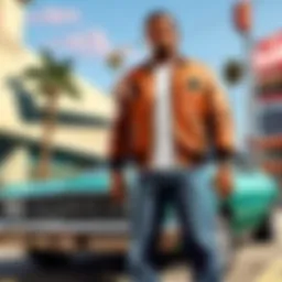 Stunning visual upgrade showcasing the immersive environment of GTA Trilogy: The Definitive Edition
