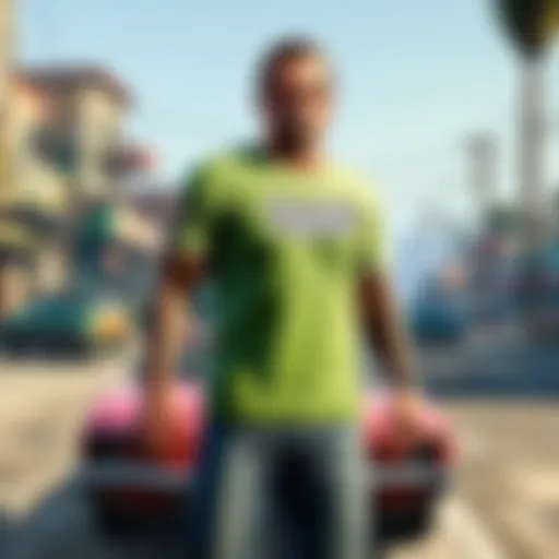 Stunning graphical upgrade in GTA V on Xbox Series X