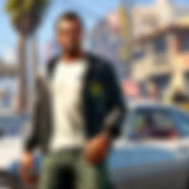 Stunning graphics showcasing Los Santos in GTA V on PC