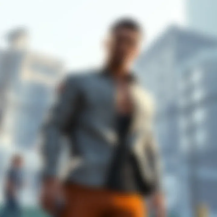 GTA 5 App Interface Overview of GTA 5 app interface highlighting features