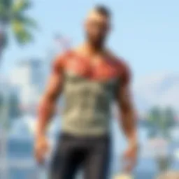 User interface of GTA 5 Lite