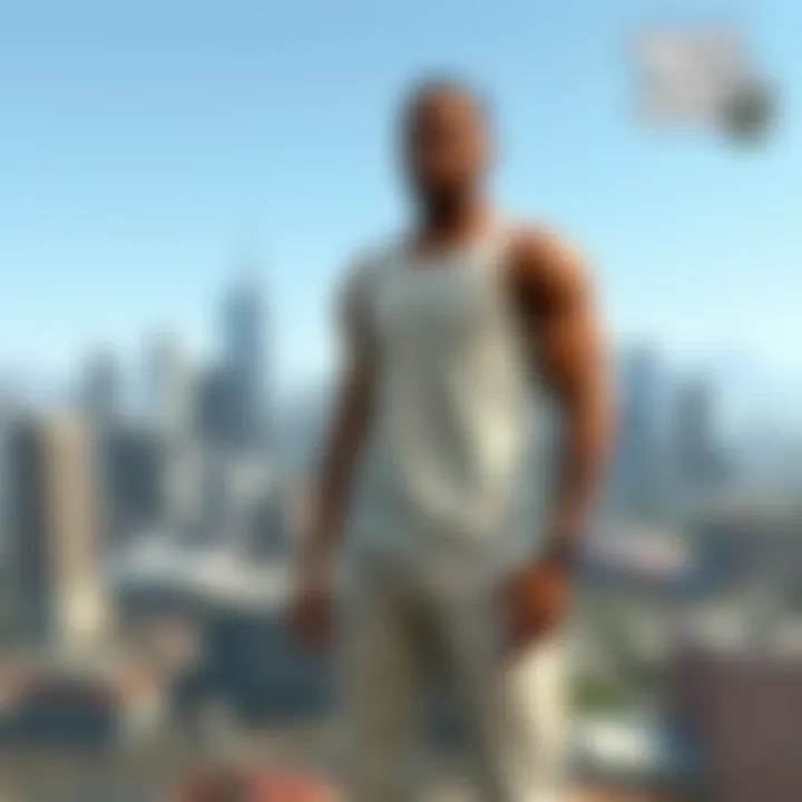 Iconic Los Santos skyline seen in GTA 5