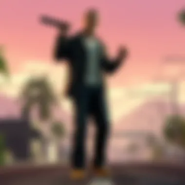 Engaging mission sequence from GTA 5