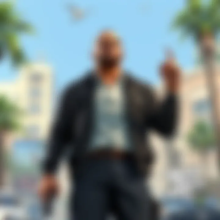 Navigating the PlayStation Store Gamer navigating the PlayStation Store interface