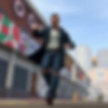 Speed Dynamics in Gameplay A visual comparison of standard and fast run speeds in gaming