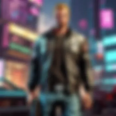 Cyberpunk EA Game Artwork Digital Artwork of Cyberpunk EA Game