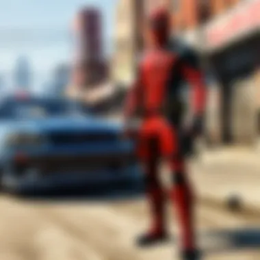 Immersive Graphics Enhancing Deadpool's World